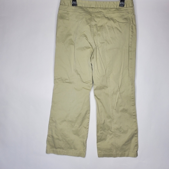Lands End Womens 12 P khaki pants - Picture 3 of 10